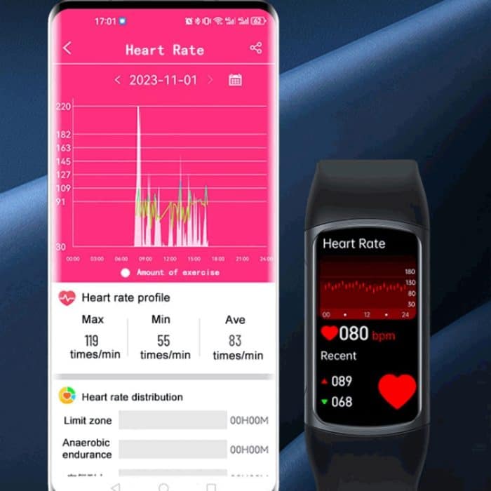 SPOVAN H8 1,47-Zoll-TFT-HD-Bildschirm-Smart-Armband unterstützt Bluetooth-Anrufe/Blutsauerstoffüberwachung – Bild 4