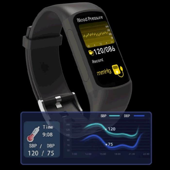SPOVAN H8 1,47-Zoll-TFT-HD-Bildschirm-Smart-Armband unterstützt Bluetooth-Anrufe/Blutsauerstoffüberwachung – Bild 5