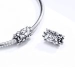 S925 Sterling Silber Blumen Perlen DIY Armband Halskette Zubehör – Bild 6