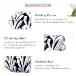 S925 Sterling Silber Einfache Algen Perlen DIY Armband Halskette Zubehör – Bild 4