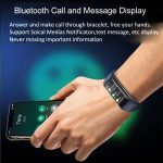 H8 1,47-Zoll-Farbbildschirm-Smart-Armband, unterstützt Bluetooth-Anrufe/Blutsauerstoffüberwachung – Bild 4