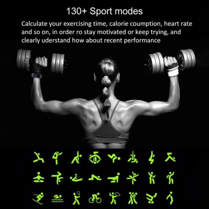 H8 1,47-Zoll-Farbbildschirm-Smart-Armband, unterstützt Bluetooth-Anrufe/Blutsauerstoffüberwachung – Bild 8