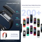 S5-4 Smart Armband IP68 Wasserdichte Herzfrequenz Sport Fitness Tracker Smart Watch – Bild 4