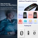 S5-4 Smart Armband IP68 Wasserdichte Herzfrequenz Sport Fitness Tracker Smart Watch – Bild 6