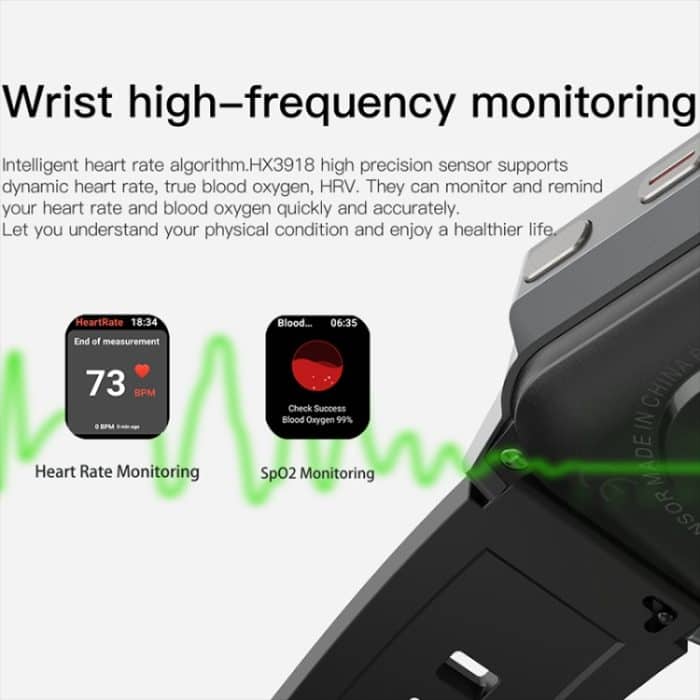 LEMFO DM62 2,13 Zoll AMOLED Square Screen Smart Watch Android 8.1, 2GB+16GB – Bild 10