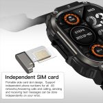 LEMFO DM63 2,13 Zoll AMOLED Square Screen Smart Watch Android 8.1, 2GB+16GB – Bild 5