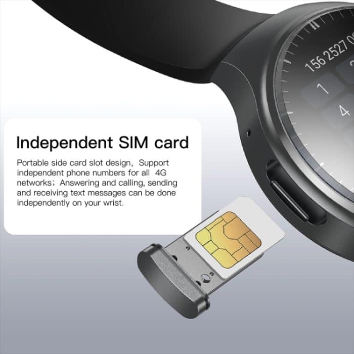 LEMFO DM80 1,43 Zoll AMOLED-Smartwatch mit rundem Bildschirm, Android 8.1, 2GB+16GB – Bild 4