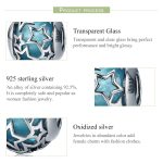 S925 Sterling Silber Bright Starry Sky Perlen DIY Armband Halskette Zubehör – Bild 4