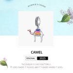 S925 Sterling Silber Anhänger Kamelperlen DIY Armband Halskette Zubehör – Bild 5