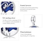 S925 Sterling Silber Sternenhimmel Anhänger DIY Armband Halskette Zubehör – Bild 4