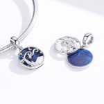 S925 Sterling Silber Sternenhimmel Anhänger DIY Armband Halskette Zubehör – Bild 6