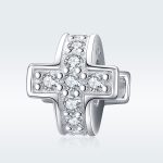 Mode Perlen DIY Armband Zubehör Sterling Silber S925 Cross Loose Perlen – Bild 2