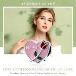 S925 Pure Silver Platinum Plated Zubehör Anhänger Perlen – Bild 3