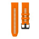 26 mm einfarbiges Silikon-Schnellverschluss-Uhrenarmband mit Stahlschnalle, For Garmin Fenix 7X – Bild 7