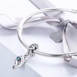 S925 Sterling Silber Anhänger Dolphin Perlen DIY Armband Halskette Zubehör – Bild 5