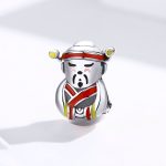 Reines Silber S925 Frühlingsfest Gott des Reichtums Perlen DIY Armband Zubehör Silber Perlen – Bild 2