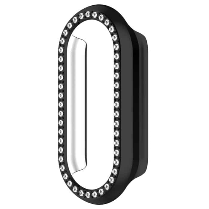 Diamond Half Pack Hollow PC-Uhrenschutzhülle, For Xiaomi Mi Band 8 / 9 Ceramic / 10 Ceramic – Bild 5