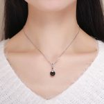 S925 Sterling Silber Perle Anhänger DIY Armband Halskette Zubehör – Bild 8