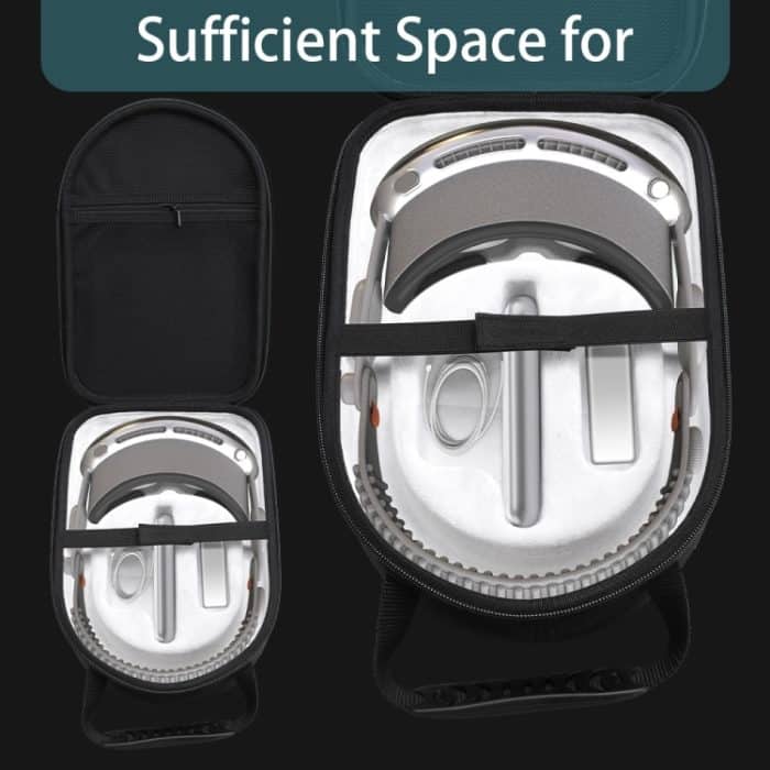 Wasserdichte Host-Aufbewahrungstasche aus EVA-Stoff mit Samtgriff, For Apple Vision Pro – Bild 6
