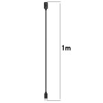 Für Samsung Galaxy Fit 3 Smartwatch-Ladekabel im offiziellen Stil, Länge: 1 m, USB-C / Type-C, USB-A – Bild 6