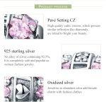 S925 Sterling Silber Anhänger Great Love Perlen DIY Armband Halskette Zubehör – Bild 8