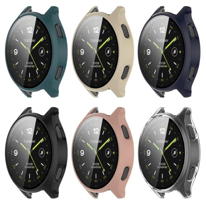 Integrierte Uhrenschutzhülle aus PC + gehärtetem Film, For Xiaomi Watch 2 – Bild 4