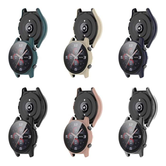 Integrierte Uhrenschutzhülle aus PC + gehärtetem Film, For Honor Watch GS 4 – Bild 4