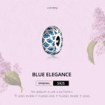 S925 Sterling Silber Blau Zirkon Positionierungsschnalle Perlen DIY Armband Halskette Zubehör – Bild 3