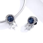 S925 Sterling Silber DIY String Zubehör Blue Star Fransen Perlen – Bild 4