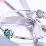 S925 Sterling Silber Mysterious Star Octagon Perlen DIY Armband Halskette Zubehör – Bild 6