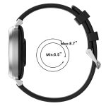 14 mm silbernes Silikon-Uhrenarmband mit Schnalle, For Garmin Lily 2 – Bild 4