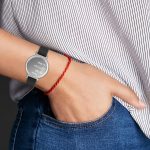 14 mm silbernes Silikon-Uhrenarmband mit Schnalle, For Garmin Lily 2 – Bild 5