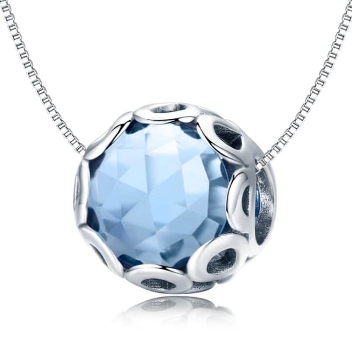 S925 Sterling Silber Charm Perlen DIY Armband Halskette Zubehör – Bild 5