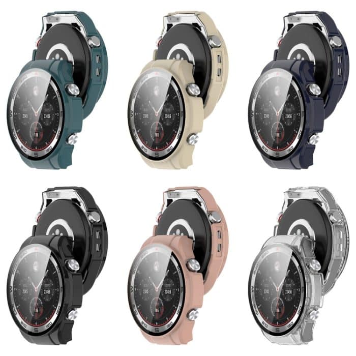 Integrierte Uhrenschutzhülle aus PC + gehärtetem Film, For Xiaomi Haylou Watch R8 – Bild 5