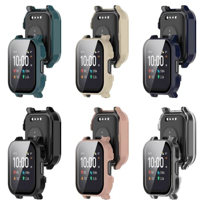 Integrierte Uhrenschutzhülle aus PC + gehärtetem Film, For Xiaomi Haylou Watch 2 LS02 – Bild 5