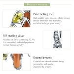 S925 Sterling Silber Gemütlicher Sommerkopf Anhänger DIY Armband Halskette Zubehör – Bild 4