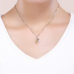 S925 Sterling Silber Gemütlicher Sommerkopf Anhänger DIY Armband Halskette Zubehör – Bild 8