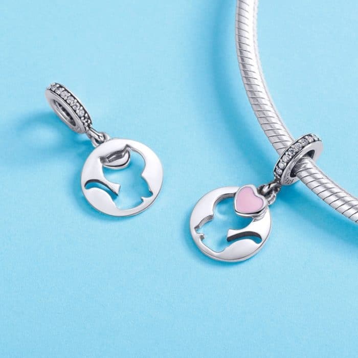 S925 Sterling Silber Katze Anhänger DIY Armband Halskette Zubehör – Bild 6