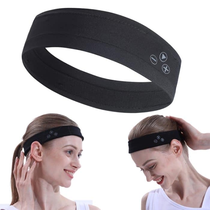 EDA006439901A.jpg Mucro B01 Turban-Stil Kabelloses Bluetooth-Headset Sport-Stirnband – Bild 1