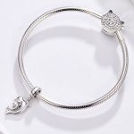 S925 Sterling Silber Dolphin Anhänger DIY Armband Halskette Zubehör – Bild 6
