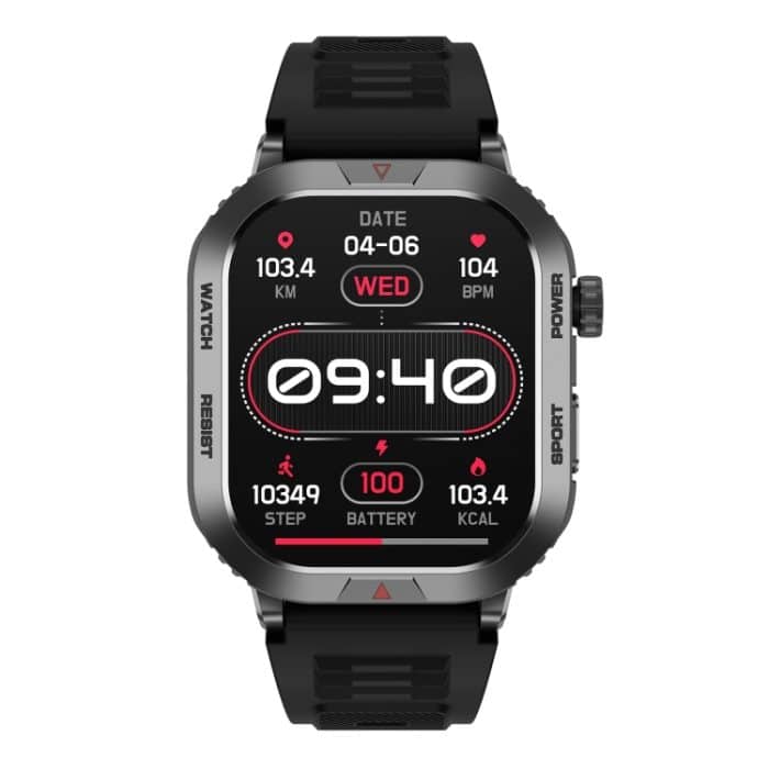 ZW66 2,01 Zoll BT5.1 Fitness Wellness Smart Watch, unterstützt Bluetooth-Anruf-/Schlaf-/Blutsauerstoff-/Herzfrequenz-/Blutdruck-Gesundheitsmonitor – Bild 15