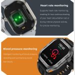 ZW66 2,01 Zoll BT5.1 Fitness Wellness Smart Watch, unterstützt Bluetooth-Anruf-/Schlaf-/Blutsauerstoff-/Herzfrequenz-/Blutdruck-Gesundheitsmonitor – Bild 11