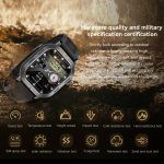 ZW66 2,01 Zoll BT5.1 Fitness Wellness Smart Watch, unterstützt Bluetooth-Anruf-/Schlaf-/Blutsauerstoff-/Herzfrequenz-/Blutdruck-Gesundheitsmonitor – Bild 6