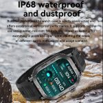 ZW66 2,01 Zoll BT5.1 Fitness Wellness Smart Watch, unterstützt Bluetooth-Anruf-/Schlaf-/Blutsauerstoff-/Herzfrequenz-/Blutdruck-Gesundheitsmonitor – Bild 10