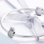 S925 Sterling Silber Sommer Ananas Perlen DIY Armband Halskette Zubehör – Bild 6