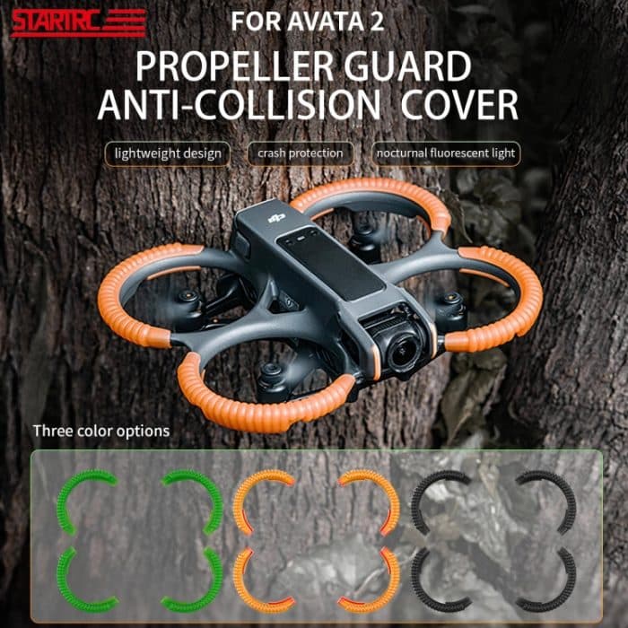 STARTRC Propeller TPU Schutzschutz Antikollisionsringabdeckung, For DJI AVATA 2 – Bild 2