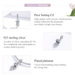 S925 Sterling Silber Quallen Anhänger DIY Armband Halskette Zubehör – Bild 4