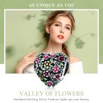 S925 Sterling Silber Blumen Valley Perlen DIY Armband Halskette Zubehör – Bild 3