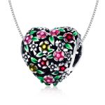 S925 Sterling Silber Blumen Valley Perlen DIY Armband Halskette Zubehör – Bild 5