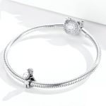 S925 Sterling Silber Anhänger Zwei Tittle No Guesses Perlen DIY Armband Halskette Zubehör – Bild 2